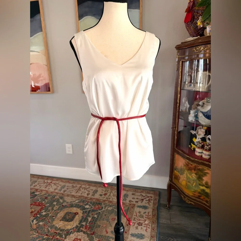 Multicolor Leather Skinny Belt Bundle